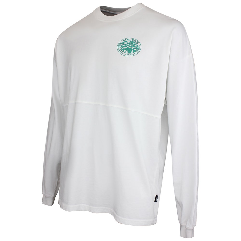 Malbon Golf T-Shirt - Horizon Tee - White SS26