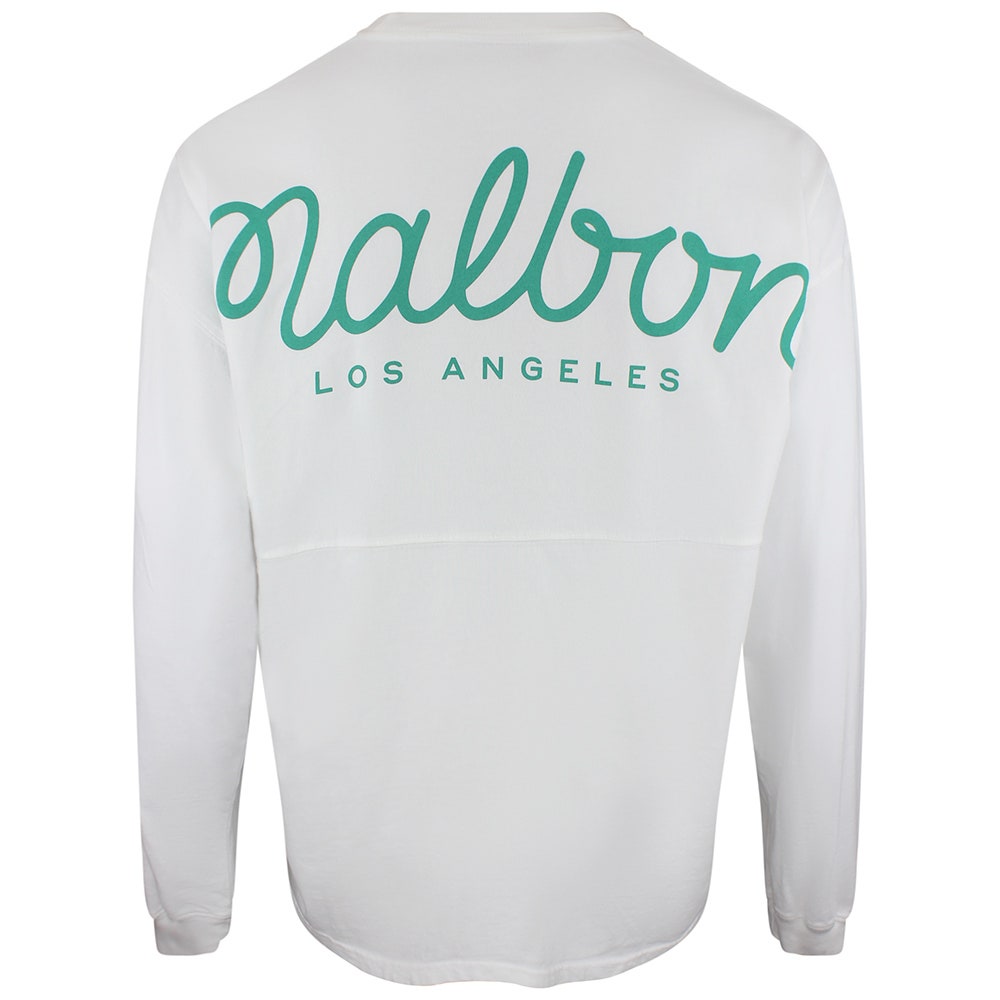 Malbon Golf T-Shirt - Horizon Tee - White SS26