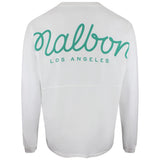 Malbon Golf T-Shirt - Horizon Tee - White SS26