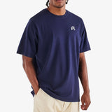 Malbon Golf T-Shirt - Oakwood Tee - Navy FA25