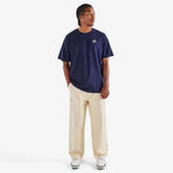 Malbon Golf T-Shirt - Oakwood Tee - Navy FA25