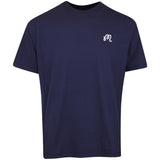 Malbon Golf T-Shirt - Oakwood Tee - Navy FA25