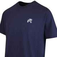 Malbon Golf T-Shirt - Oakwood Tee - Navy FA25