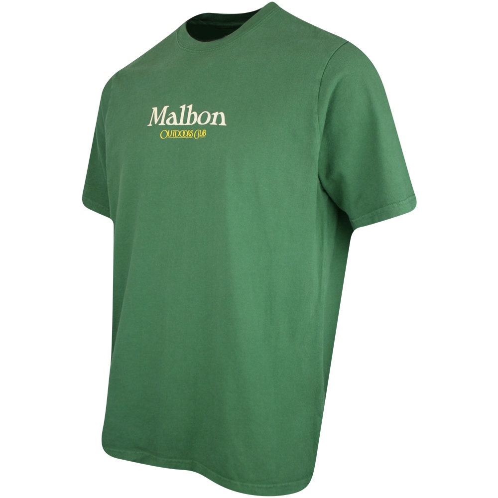 Malbon Golf T-Shirt - Sinker Tee - Forest AW24