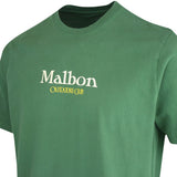 Malbon Golf T-Shirt - Sinker Tee - Forest AW24