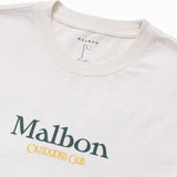 Malbon Golf T-Shirt - Sinker Tee - Ivory AW24