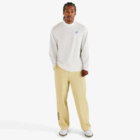 Malbon Golf T-Shirt - Upland Mockneck Tee - Snow White SS26