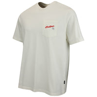 Malbon Golf T-Shirt - Vista Demand Tee - Ivory FA26