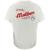 Malbon Golf T-Shirt - Vista Demand Tee - Ivory FA26