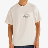 Malbon Golf T-Shirt - Vista Ironworks Tee - Ivory FA26