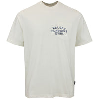 Malbon Golf T-Shirt - Vista Ironworks Tee - Ivory FA26