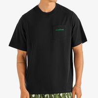 Malbon Golf T-Shirt - Vista Repair Tee - Black FA26