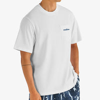 Malbon Golf T-Shirt - Vista Repair Tee - White FA26