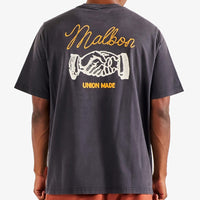 Malbon Golf T-Shirt - Vista Union Made Tee - Black FA26