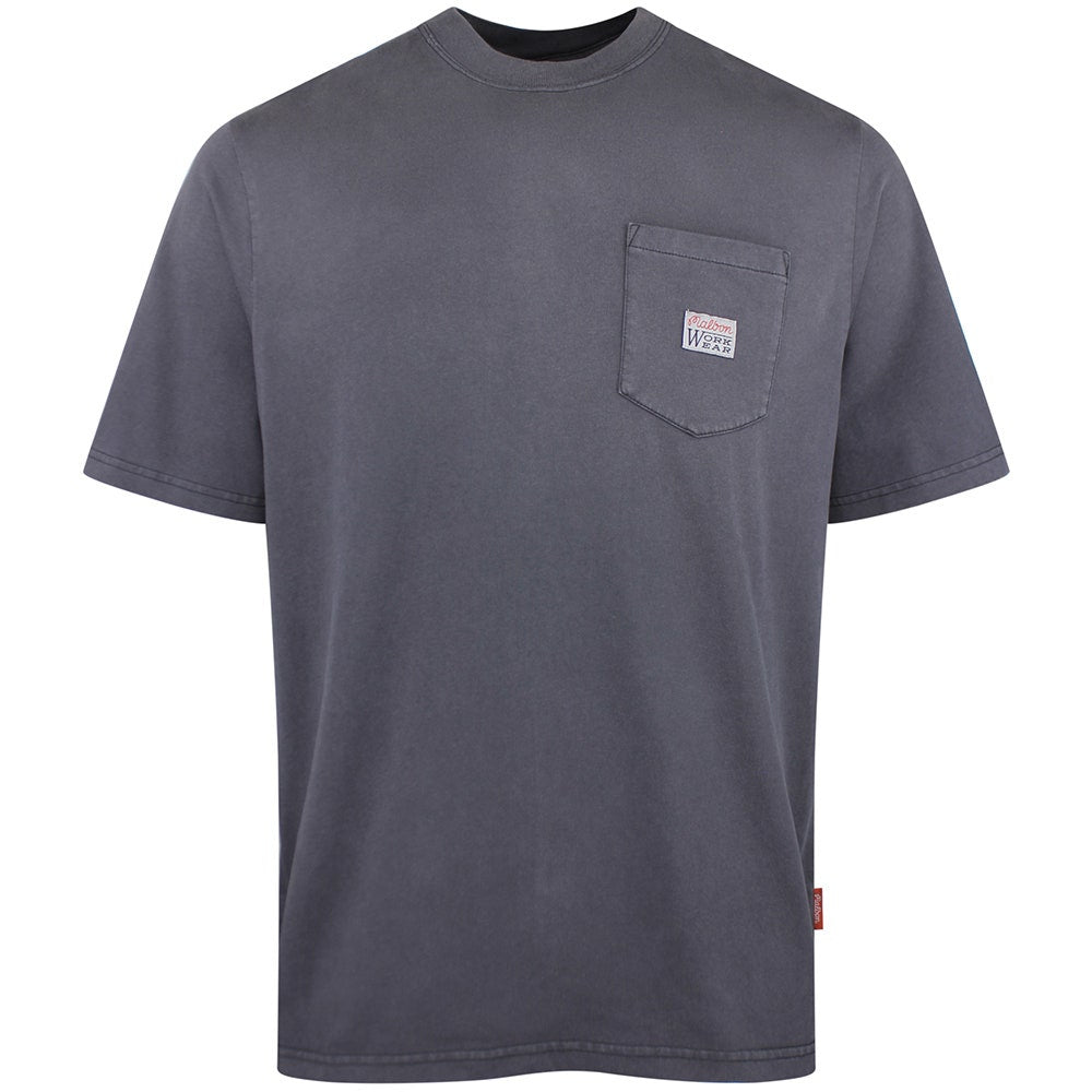 Malbon Golf T-Shirt - Vista Union Made Tee - Black FA26