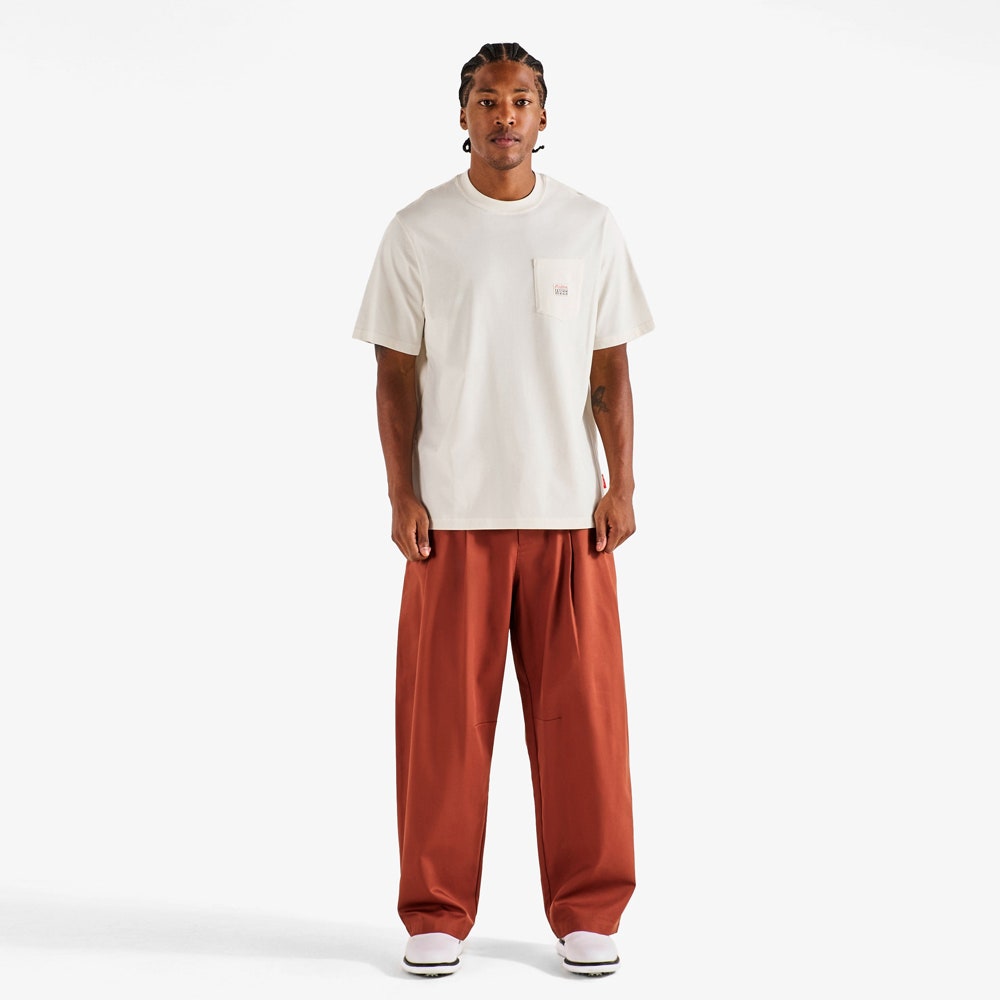 Malbon Golf T-Shirt - Vista Union Made Tee - Ivory FA26