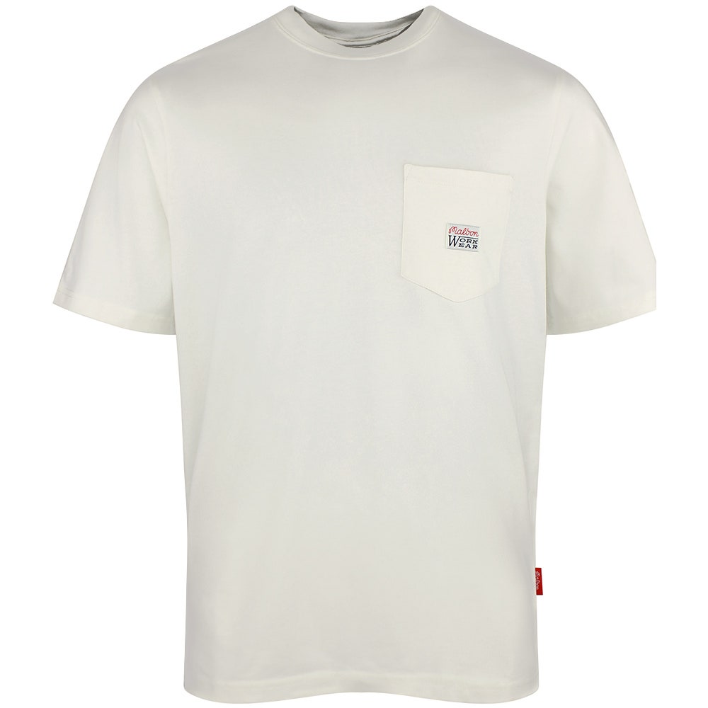 Malbon Golf T-Shirt - Vista Union Made Tee - Ivory FA26