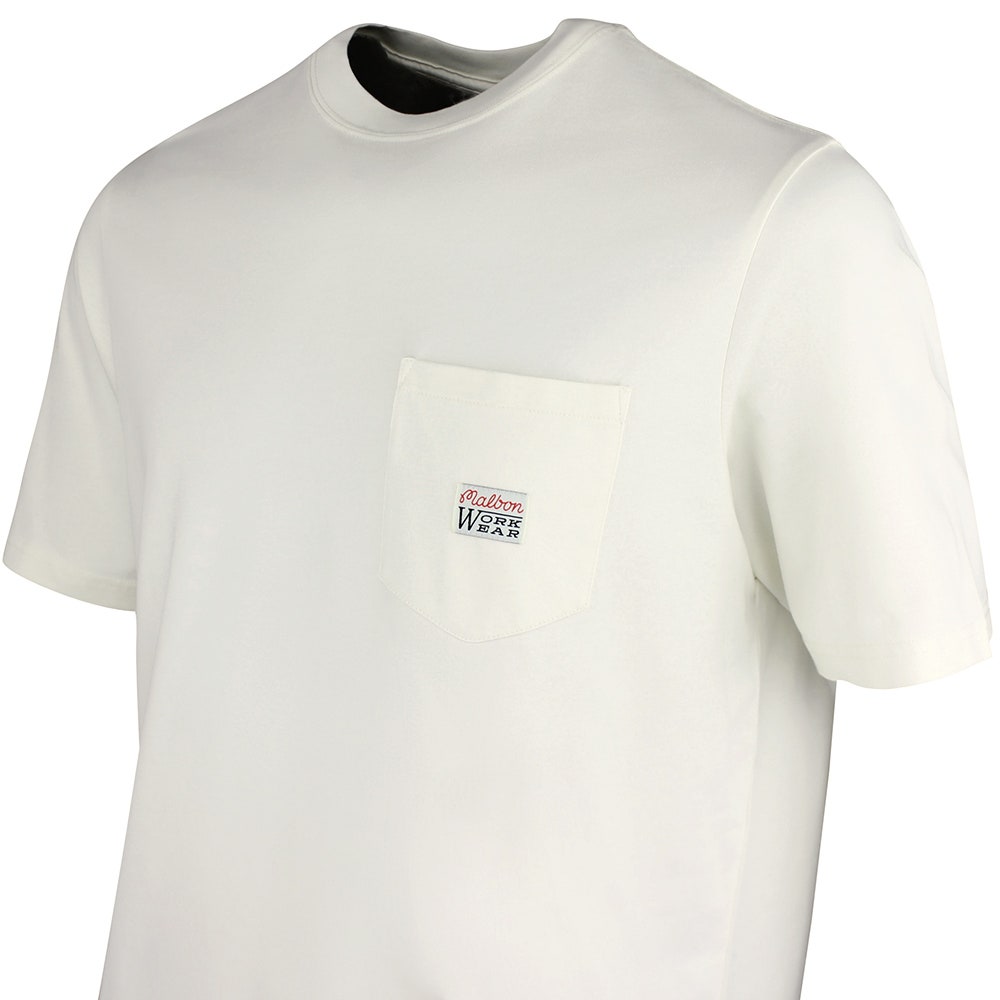 Malbon Golf T-Shirt - Vista Union Made Tee - Ivory FA26