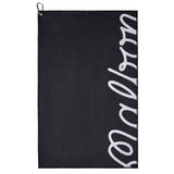 Malbon Golf Towel - Icons Microfibre - Black SS26