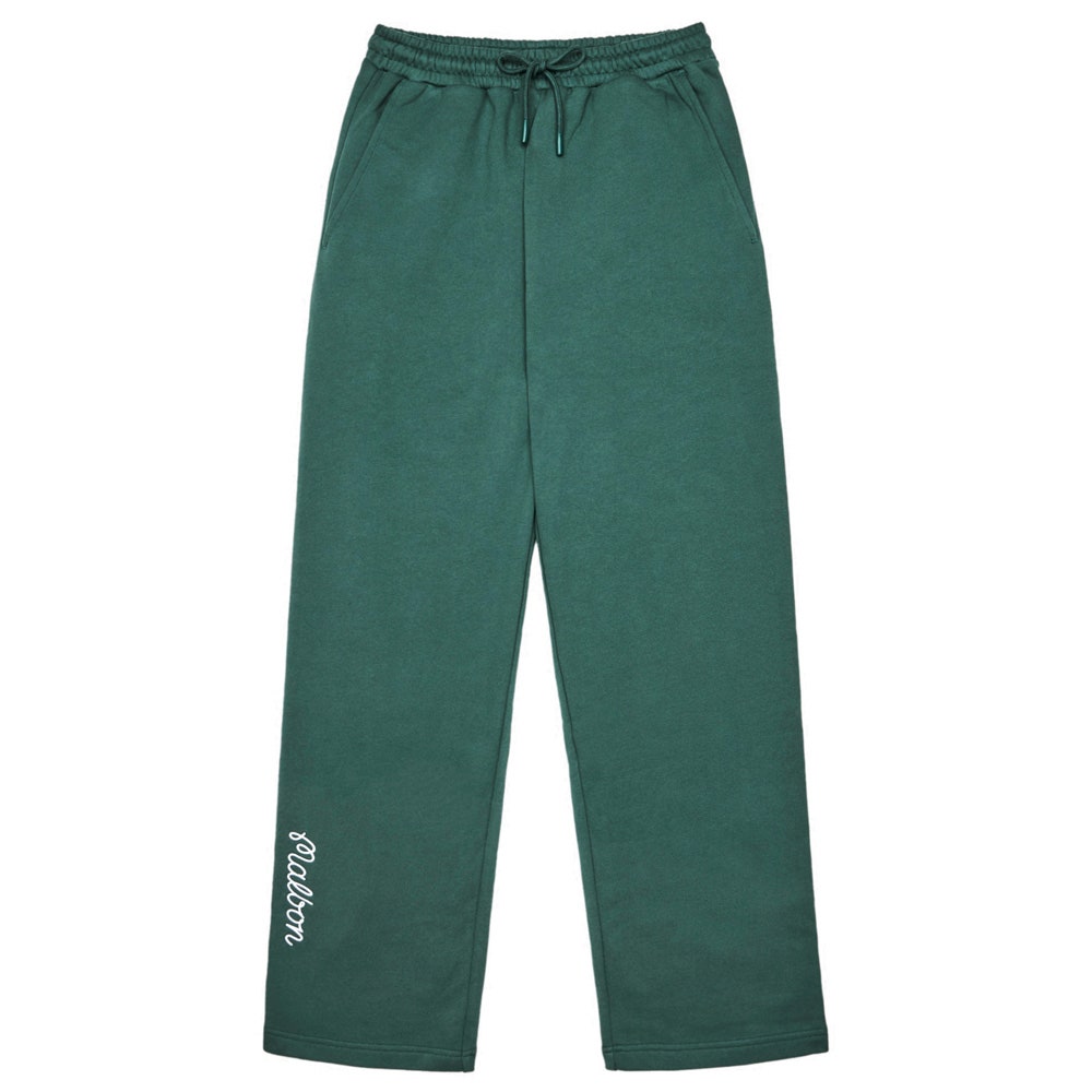 Malbon Golf Trousers - Bon Script Sweatpant - Hunter Green HO25
