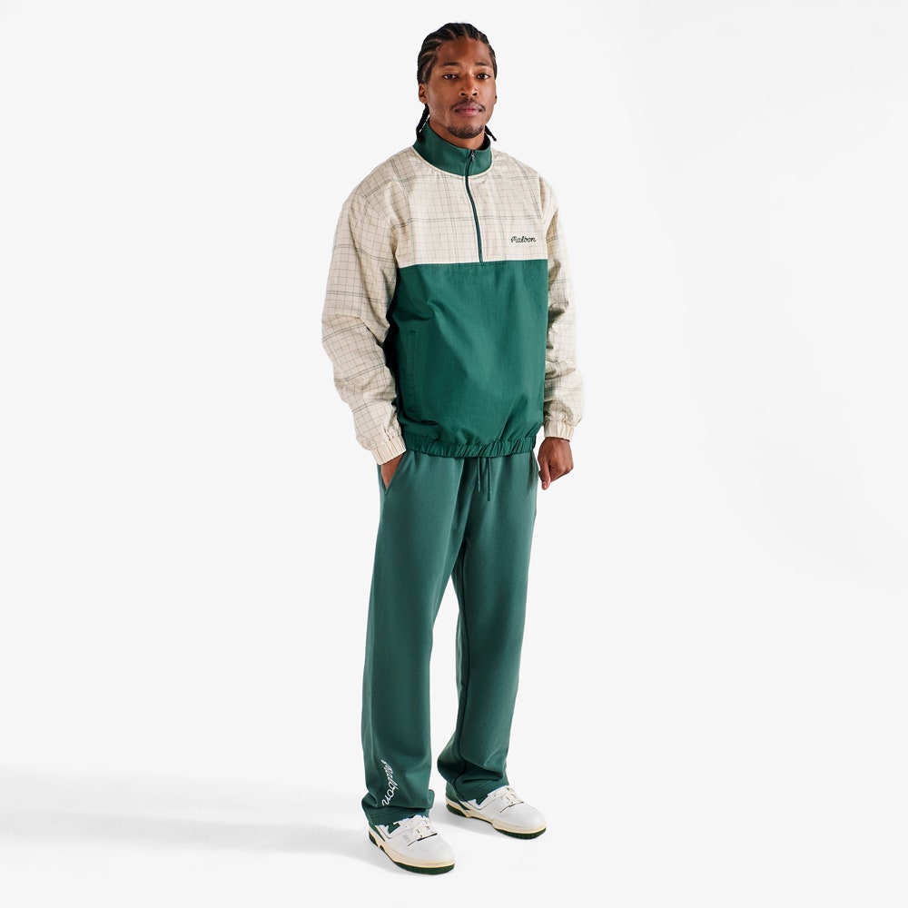 Malbon Golf Trousers - Bon Script Sweatpant - Hunter Green HO25