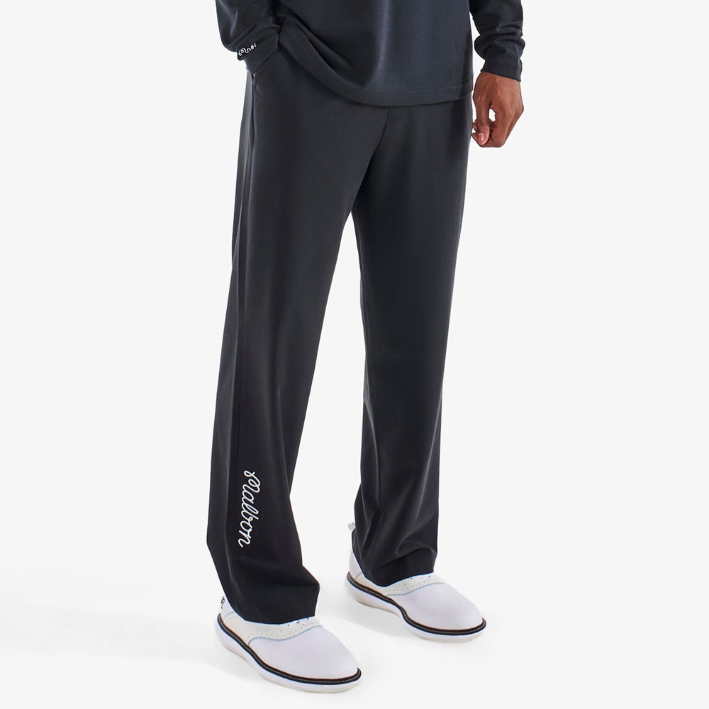 Malbon Golf Trousers - Magnolia Coolcore Pant - Black FA25