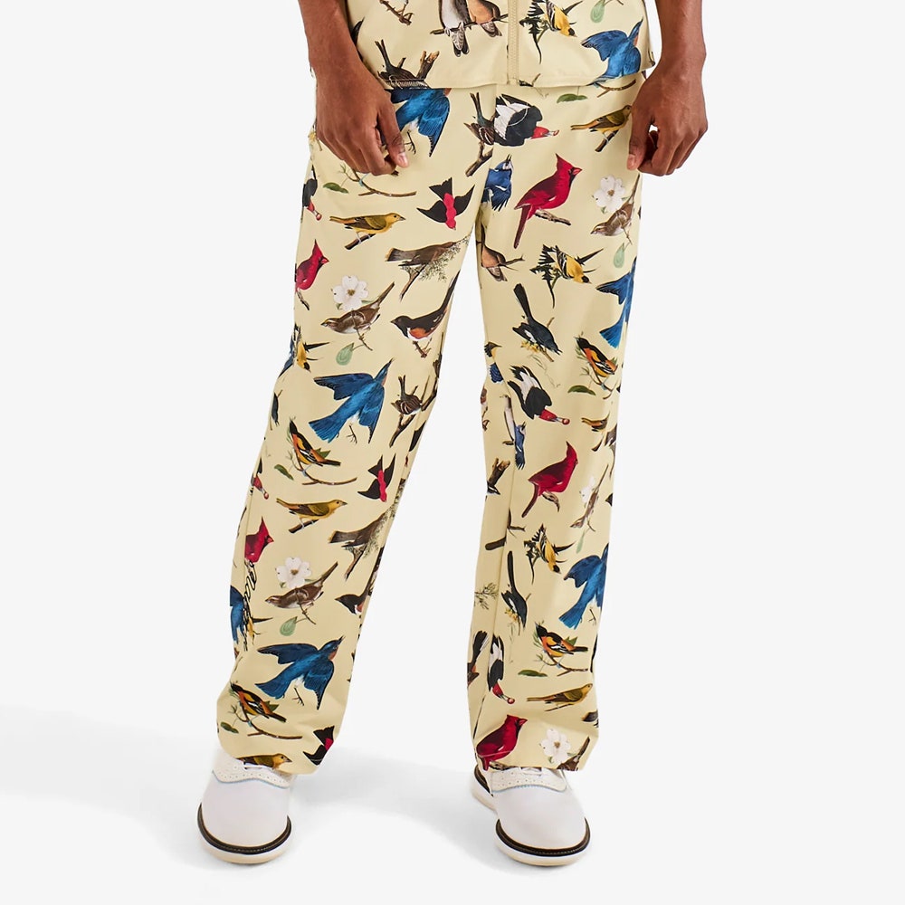 Malbon Golf Trousers - Magnolia Pant - Birds of Georgia Print SS26