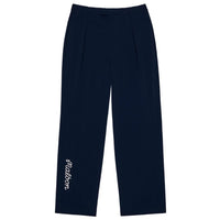 Malbon Golf Trousers - Magnolia Pleated Pant - Navy SS25