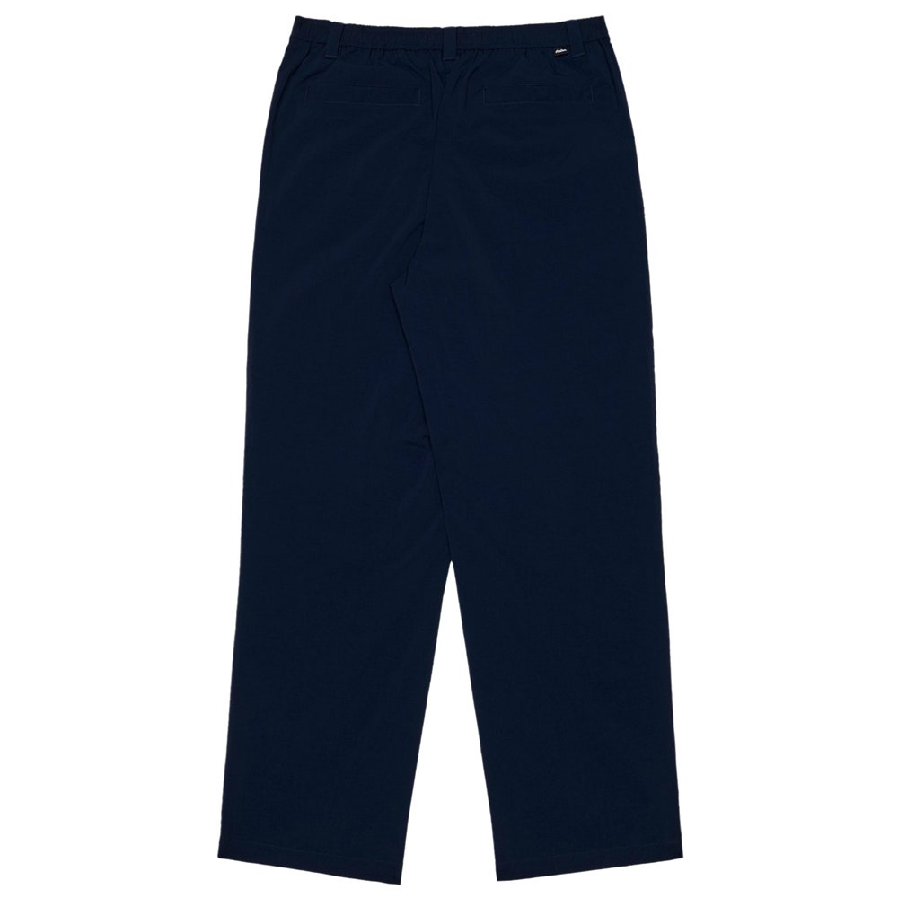 Malbon Golf Trousers - Magnolia Pleated Pant - Navy SS25
