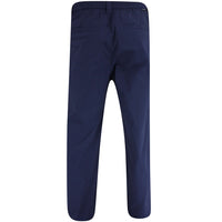 Malbon Golf Trousers - Magnolia Pleated Pant - Navy SS25