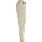 Malbon Golf Trousers - Magnolia Pleated Pant - Pale Khaki SS25