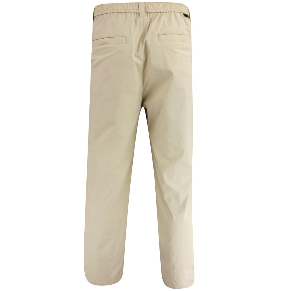 Malbon Golf Trousers - Magnolia Pleated Pant - Pale Khaki SS25