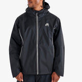 Malbon Waterproof Golf Jacket - Cloud Burst Rain Jkt - Black 2026