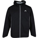 Malbon Waterproof Golf Jacket - Cloud Burst Rain Jkt - Black 2026