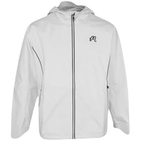 Malbon Waterproof Golf Jacket - Cloud Burst Rain Jkt - White FA25