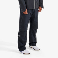 Malbon Waterproof Golf Trousers - Flint Rain Pant - Black FA25