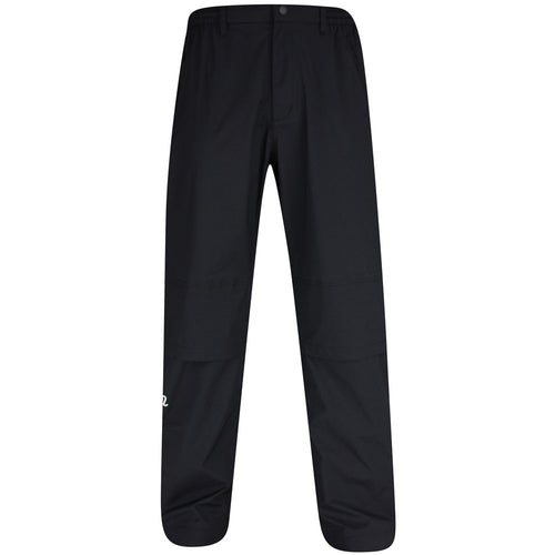 Malbon Waterproof Golf Trousers - Flint Rain Pant - Black FA25