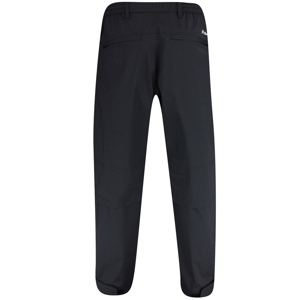 Malbon Waterproof Golf Trousers - Flint Rain Pant - Black FA25