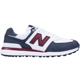 New Balance Golf Shoes - 574 Greens V2 - Navy - Red 2026