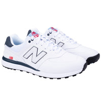 New Balance Golf Shoes - 574 Greens V2 - White 2026