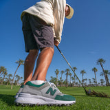 New Balance Golf Shoes - 997 SL - Green - Grey 2025