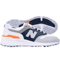 New Balance Golf Shoes - 997 SL - Grey - Navy 2025