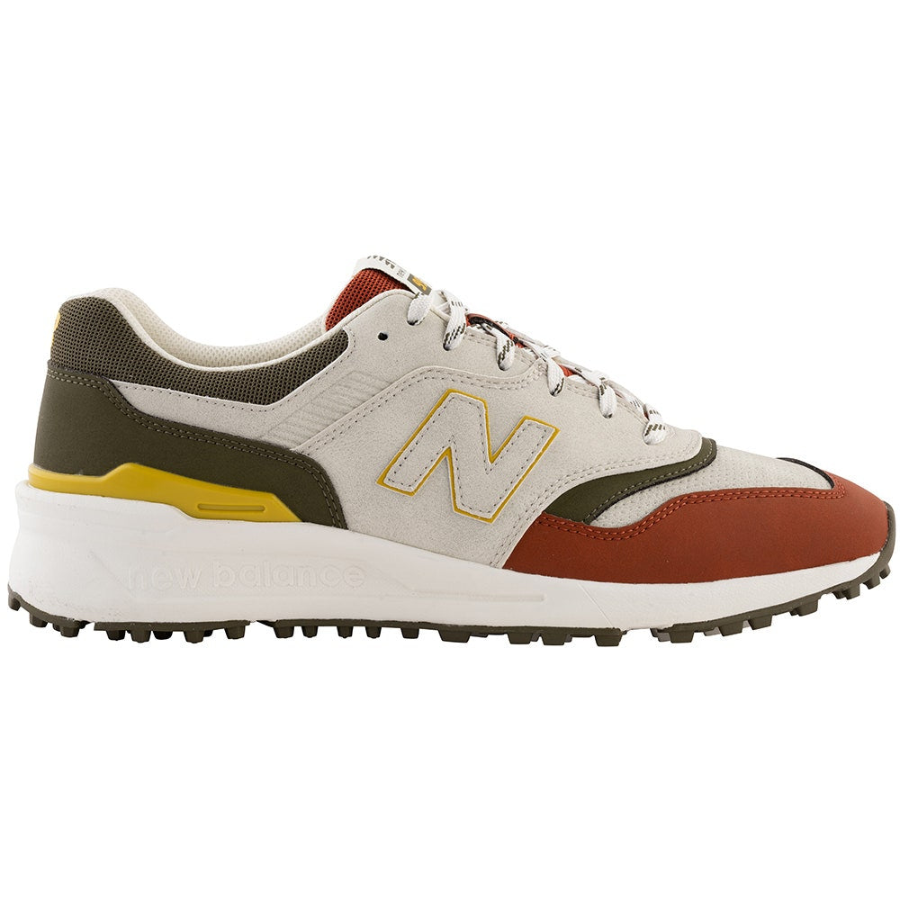 New Balance Golf Shoes - 997 SL - Olive - Taupe 2026