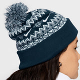 Nike Golf Beanie - NK Fair Isle Bobble - Armory Navy HO24