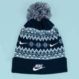 Nike Golf Beanie - NK Fair Isle Bobble - Armory Navy HO24