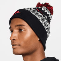 Nike Golf Beanie - NK Fair Isle Bobble - Black 2025