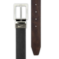 Nike Golf Belt - Reversible Leather Core - Black - Brown 2026