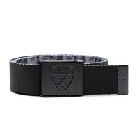 Nike Golf Belt - Shield Reversible Web - Double Stack Black 2026