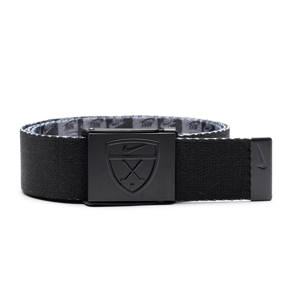 Nike Golf Belt - Shield Reversible Web - Double Stack Black 2026