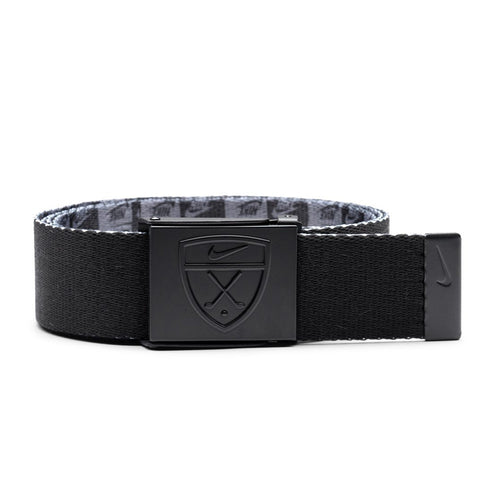 Nike Golf Belt - Shield Reversible Web - Double Stack Black 2026